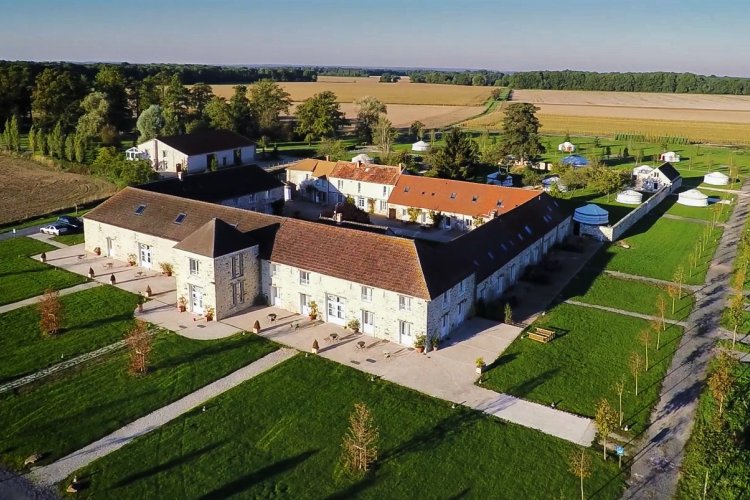 Réception - Ferme du Nomade Lodge